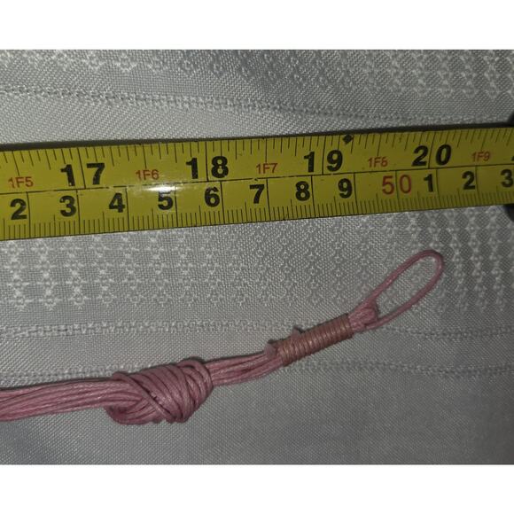 Fuchsia Pink Leaves Statement Necklace Carved Wood Or Plastic Hawaiian 20" BOHO - Picture 9 of 9